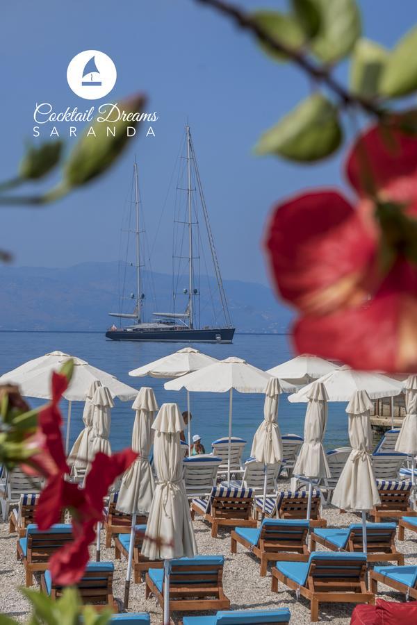 Cocktail & Dreams - Beach Hotel Sarande Ngoại thất bức ảnh