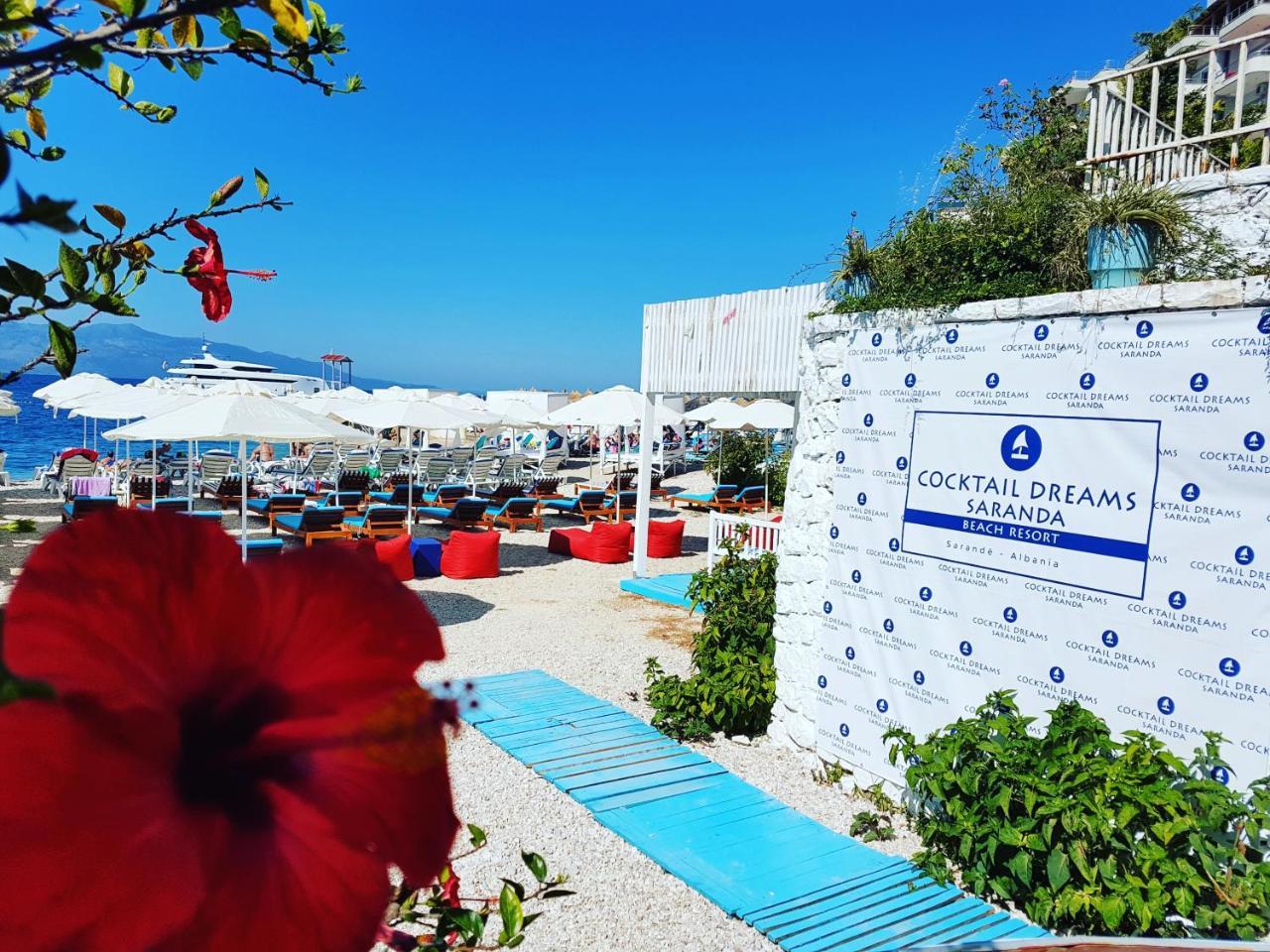 Cocktail & Dreams - Beach Hotel Sarande Ngoại thất bức ảnh